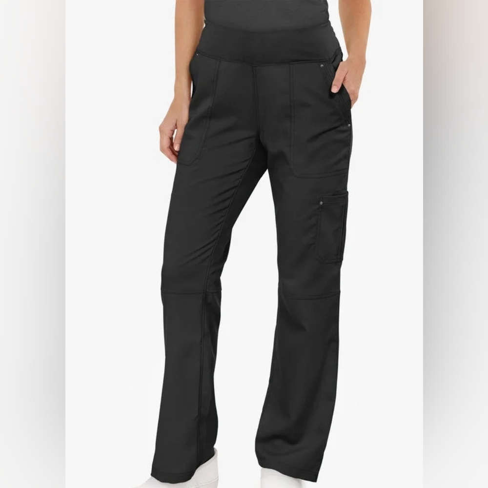 Healing Hands Purple Label Yoga Tori Black Scrub Pants MT